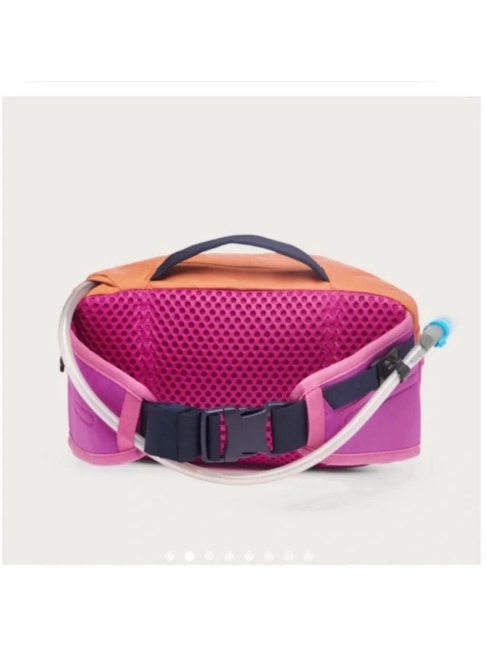 Cotopaxi Lagos 5L Hiking Hydration Hip Pack Orange Purple NWT Ventilated - Picture 5 of 10